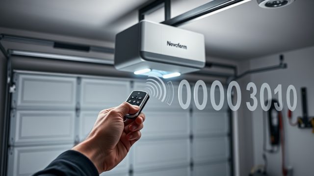 Novoferm NOVOTEC 502 Sicherheit: Funkfernbedienung und Codes